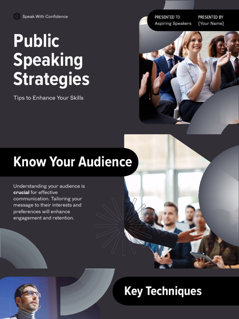 Public Speaking Strategies | PDF