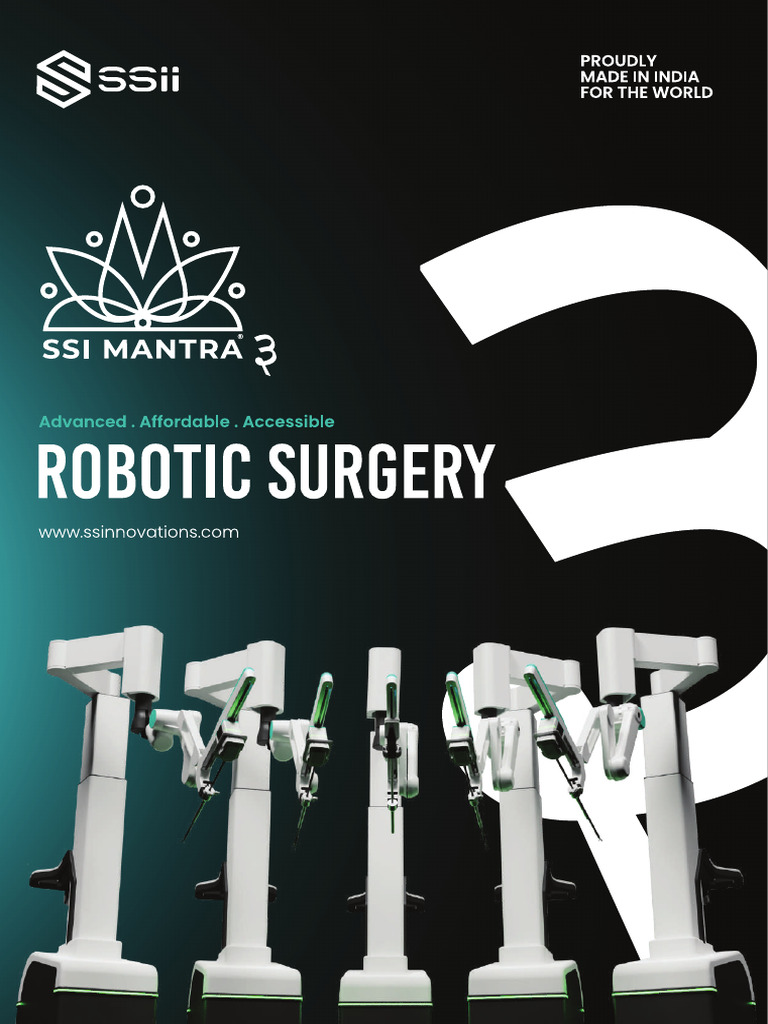 SSI Mantra 3.0 Robotic Surgery Console | PDF