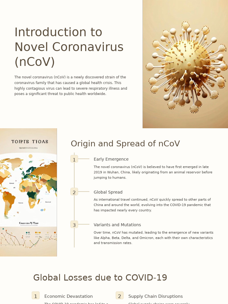 Introduction To Novel Coronavirus nCoV | PDF | Pandemic | Epidemics