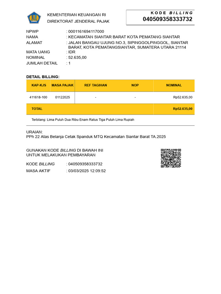 Billing Code 1740373793 | PDF