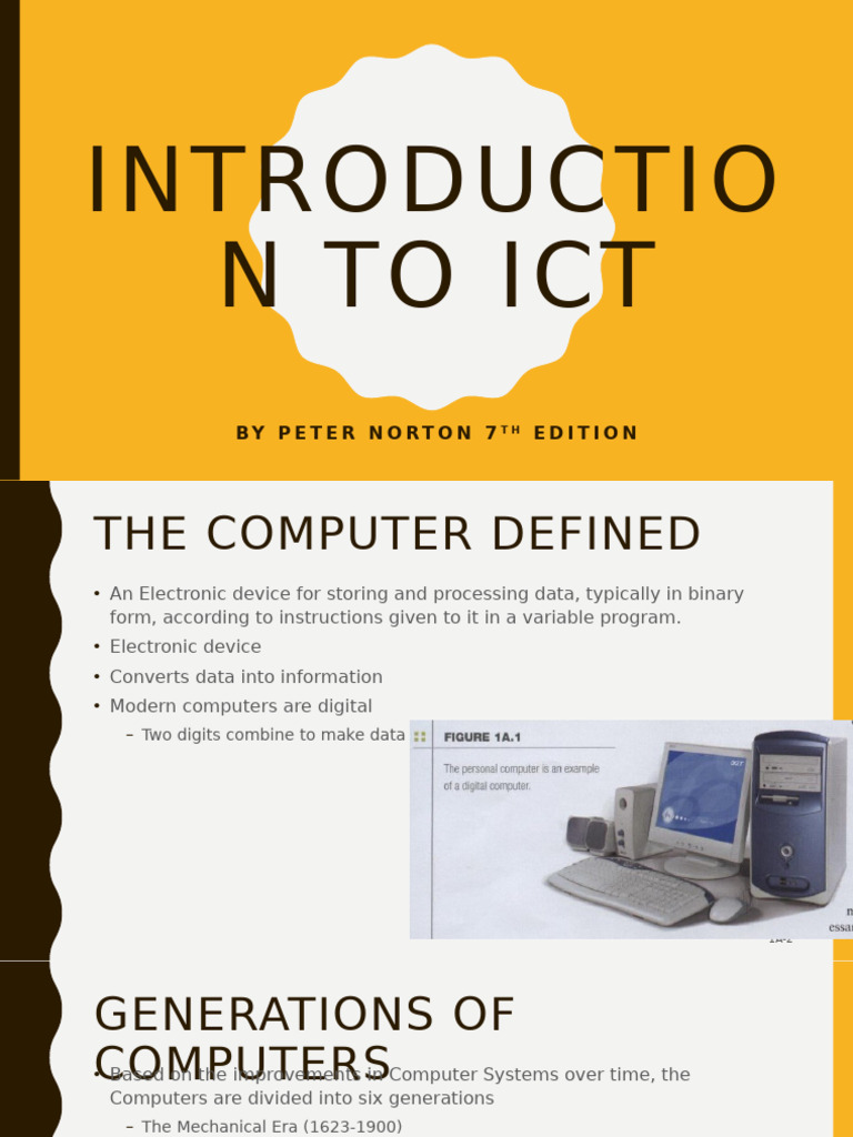 Overview of Computer Generations | PDF | Microprocessor | Personal ...