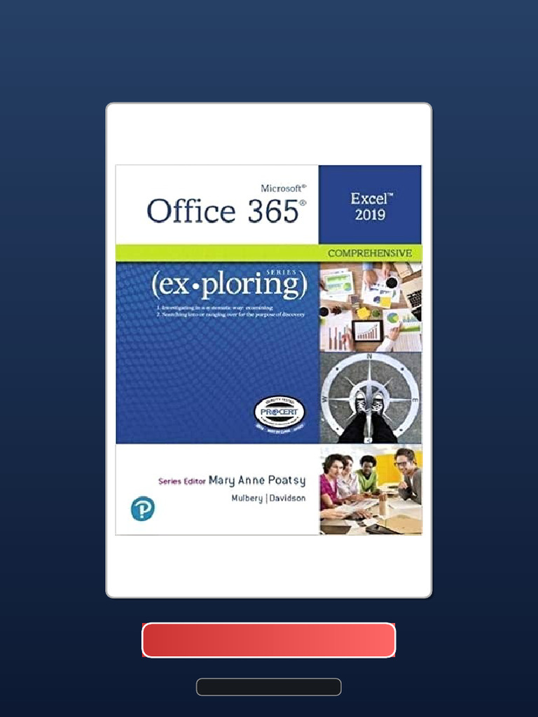 Exploring Microsoft Office Excel 2019 Comprehensive Test Bank Available ...
