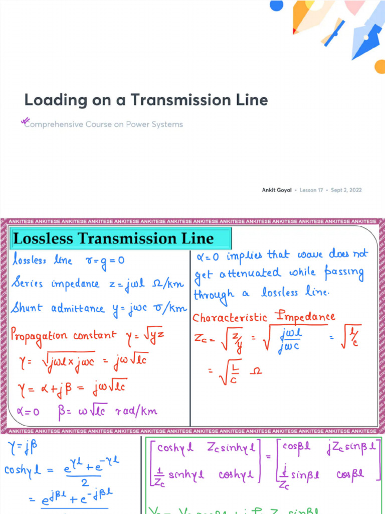 17.loading On A Transmission Line Anno 1677248042 | PDF