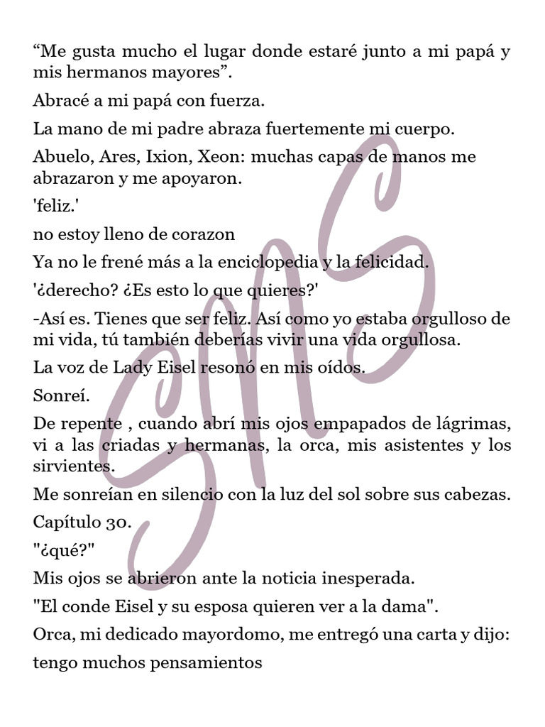 Encuentro con el Conde Eisel: Revelaciones | PDF