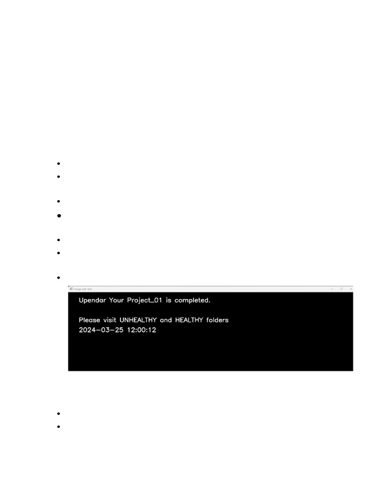 Image Classification Project Assignments | PDF | Computing