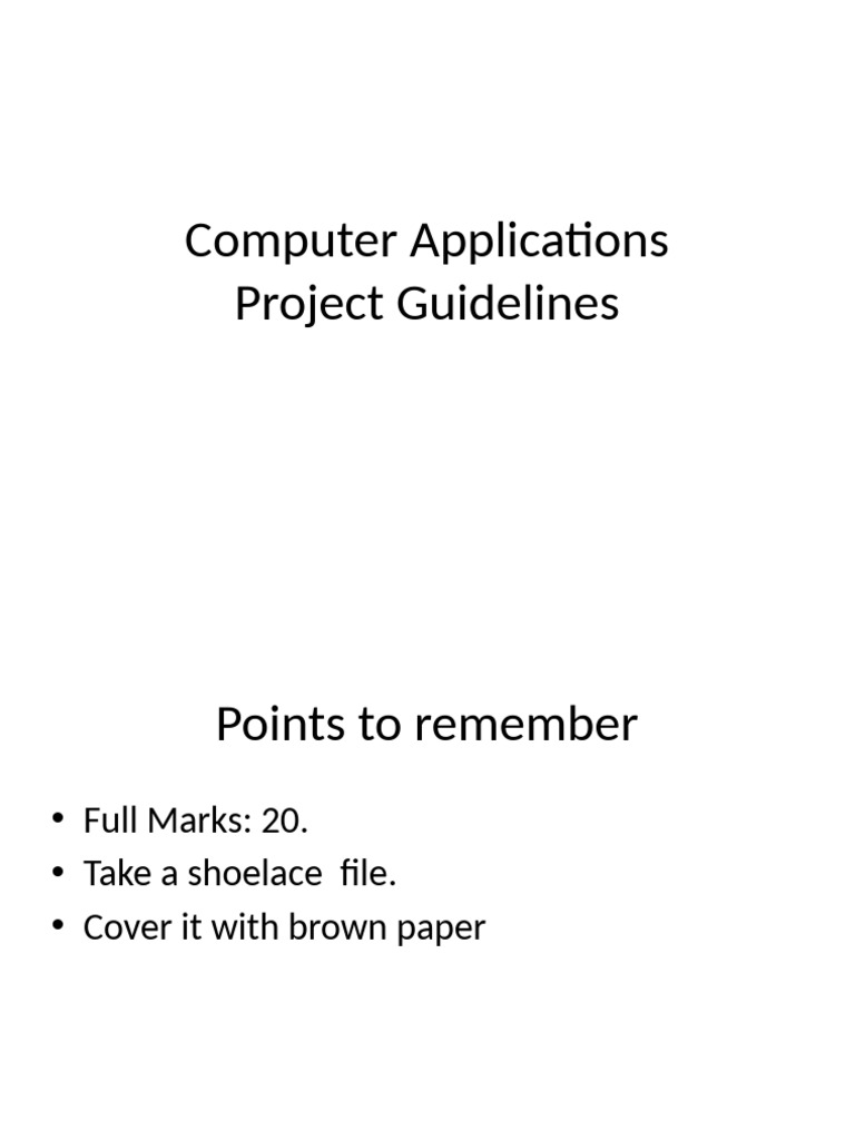 Project IX25 | PDF