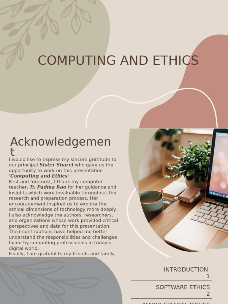 Ethical Challenges in Computing | PDF | Malware | Security