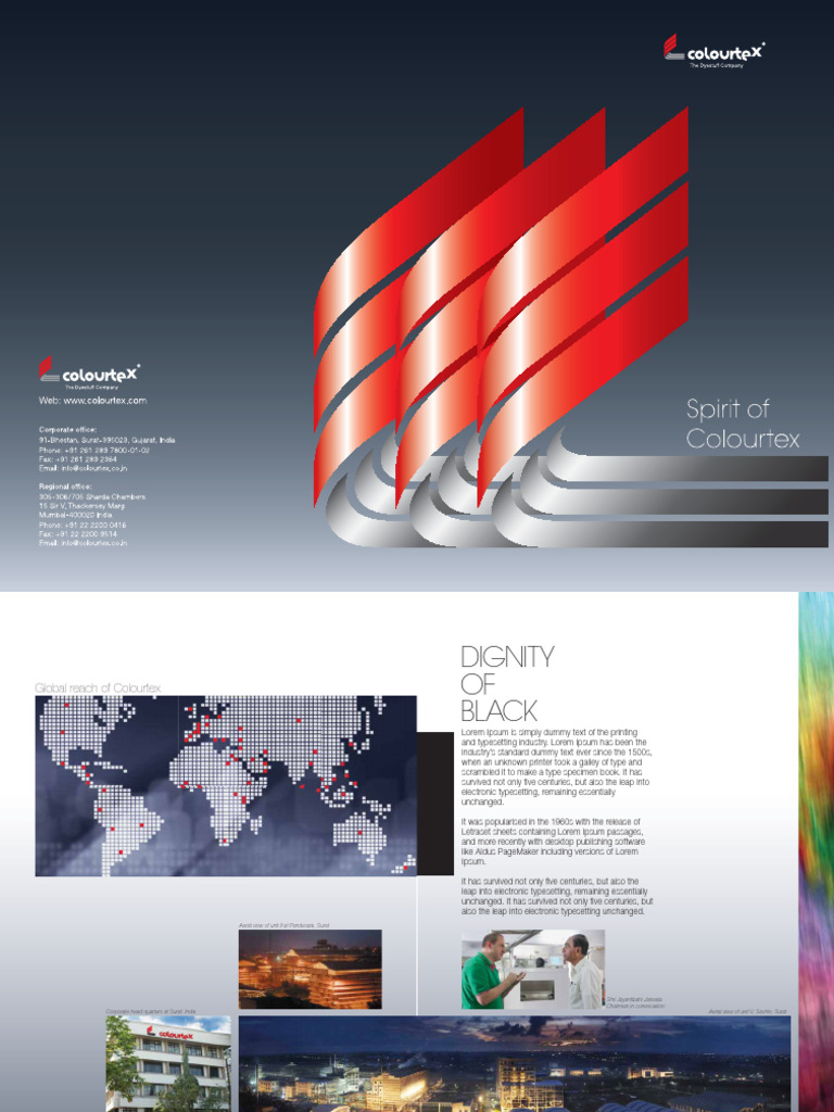 Colourtex Company Profile | PDF | Printing | Publishing
