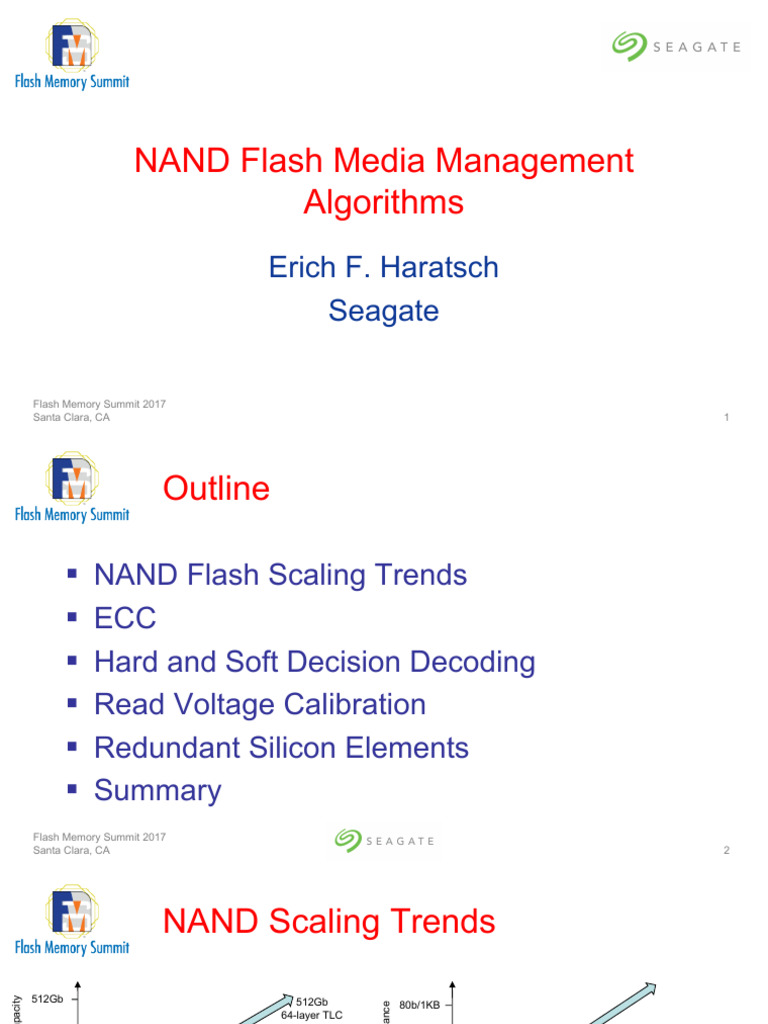 NAND Flash Media Management Algorithms | PDF | Flash Memory | Low ...