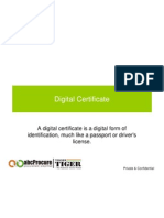 4.1 Digital Certificates