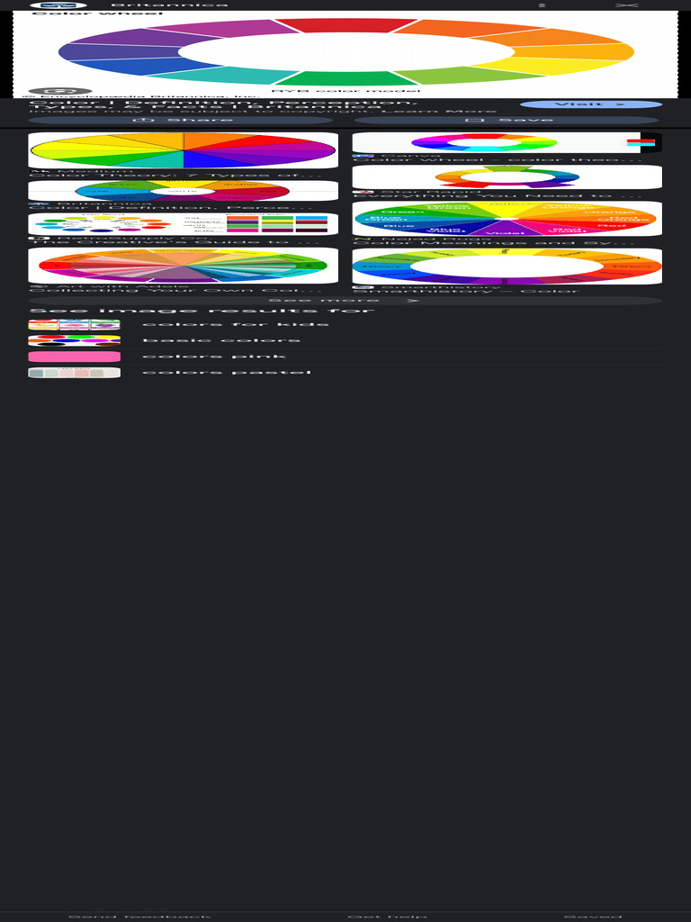 Color Theory Overview and Basics | PDF