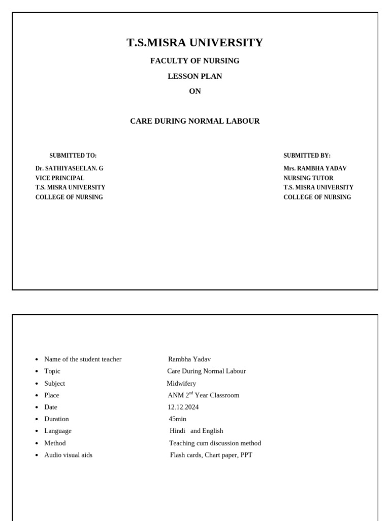 LP ON Care During Normal Labour | PDF | Urinary Tract Infection ...