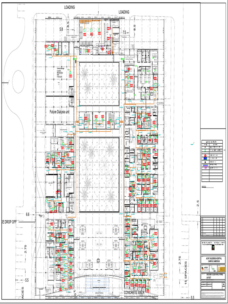 Ground Floor HVAC Piping Layout | PDF | Home | Domestic Life