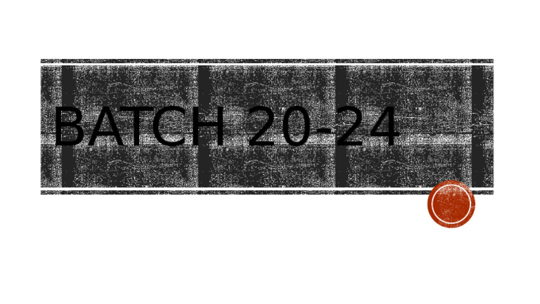 Batch 20-24 | PDF