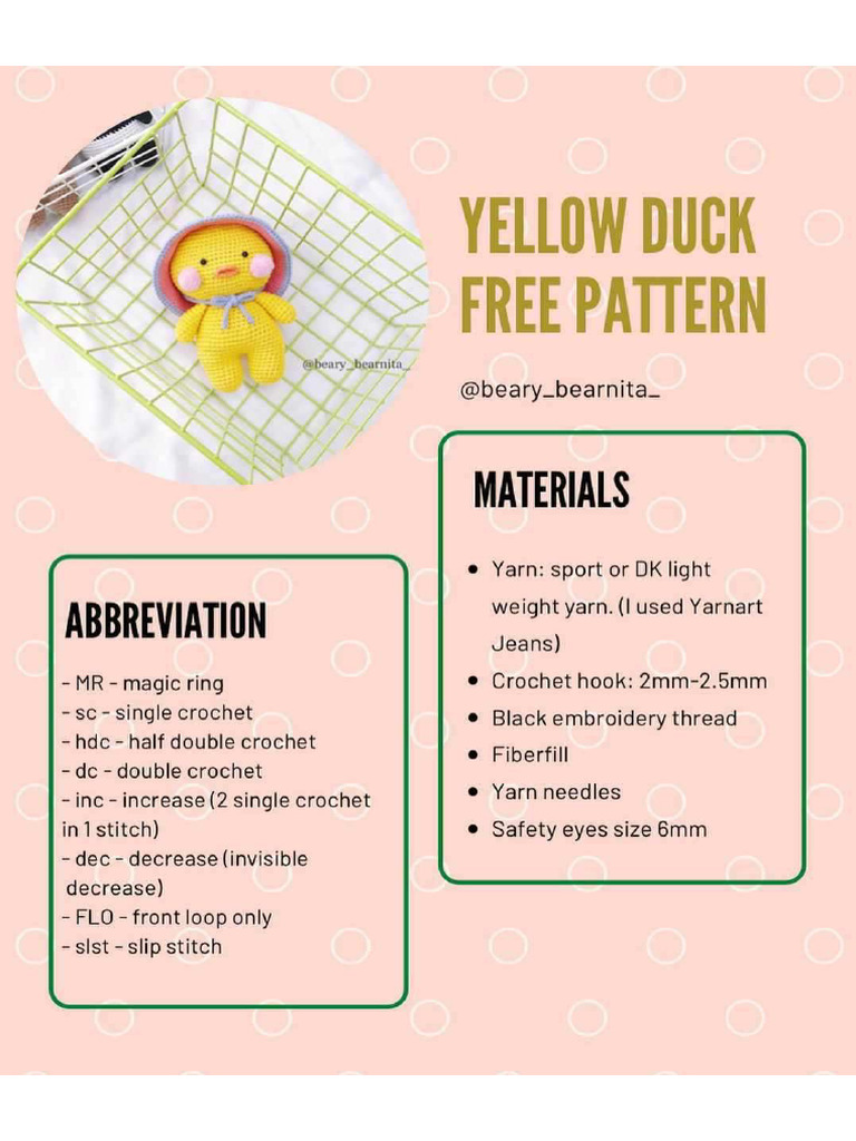 Yellow Duck | PDF
