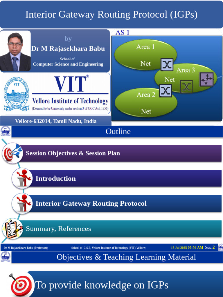 6-Interior Gateway Routing Protocol-31!07!2024 | PDF | Routing ...