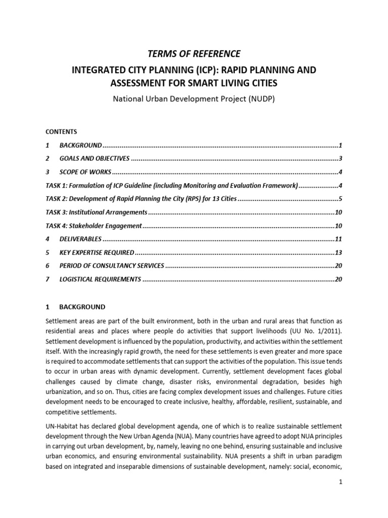 Integrated City Planning for Smart Cities | PDF | Sustainability ...