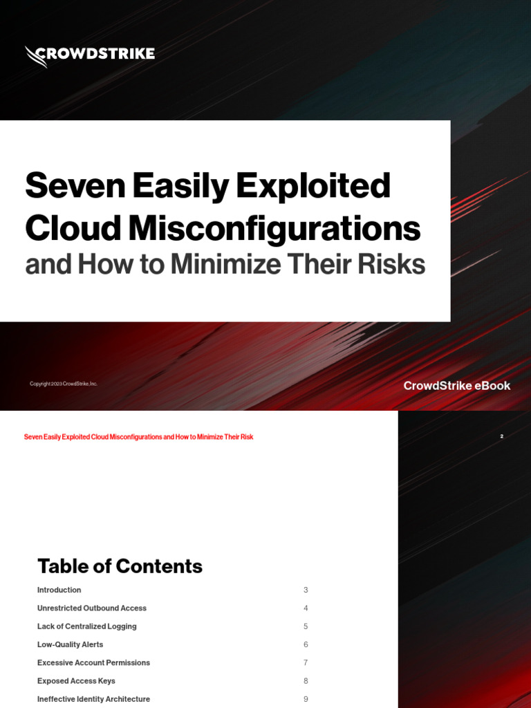 Minimize Cloud Misconfigurations Risks | PDF | Security | Computer Security