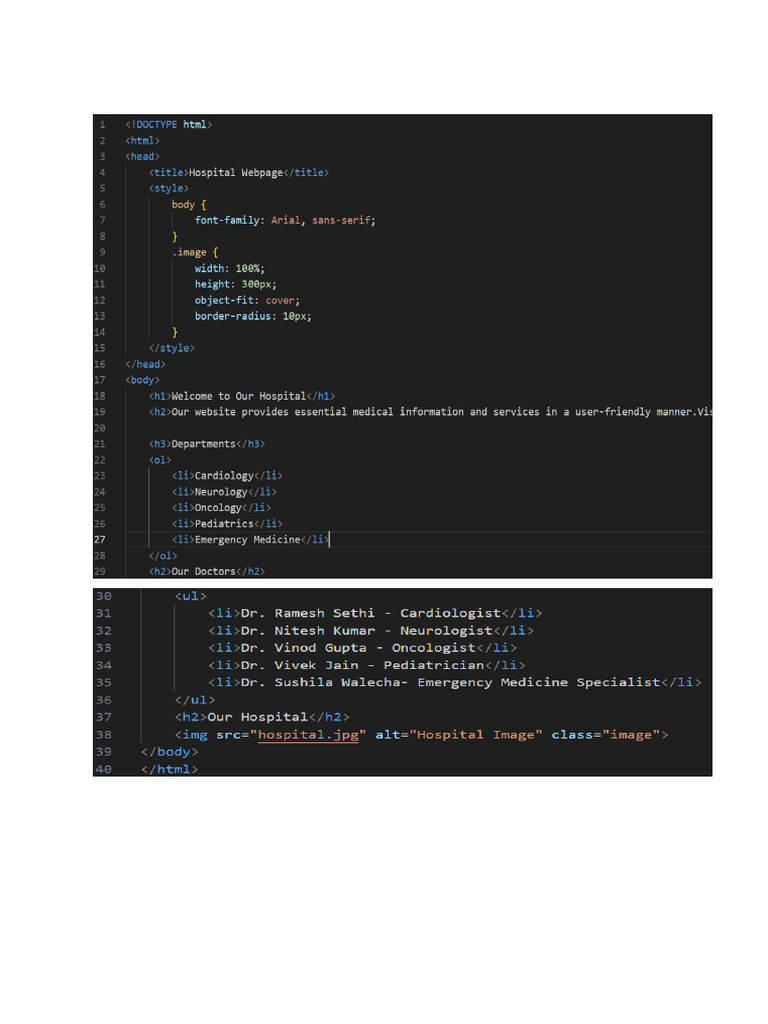 Webpage Code | PDF