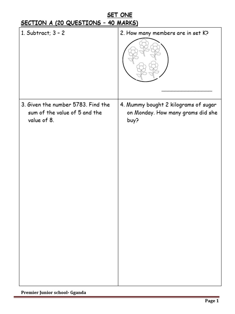 p.6 MTC Revision Workbook-Premier | PDF | Numbers | Mathematics