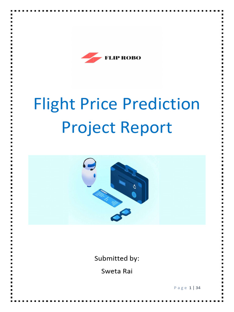 Flight Price Prediction Project Report | PDF | Cross Validation ...