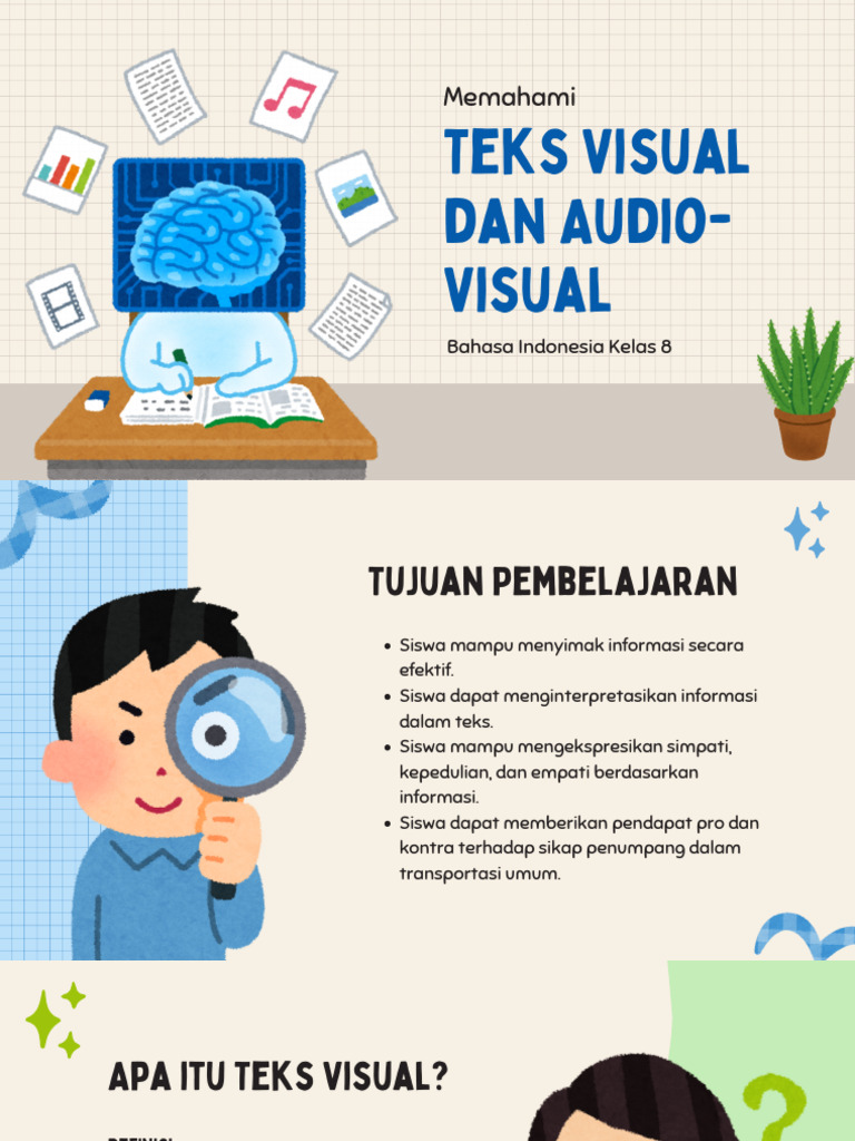 Memahami Teks Visual dan Audio-Visual | PDF