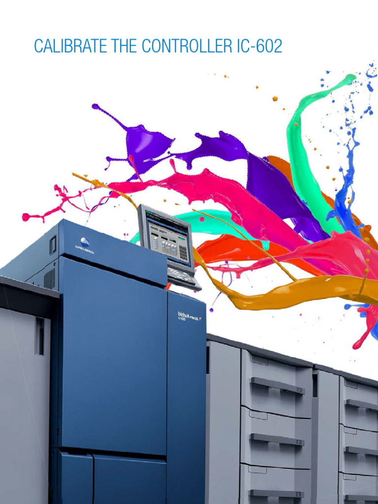 IC-602 Color Calibration Guide | PDF | Calibration | Printer (Computing)