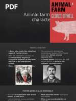 Animal Farm Character Analysis Guide | PDF | Joseph Stalin | Communism