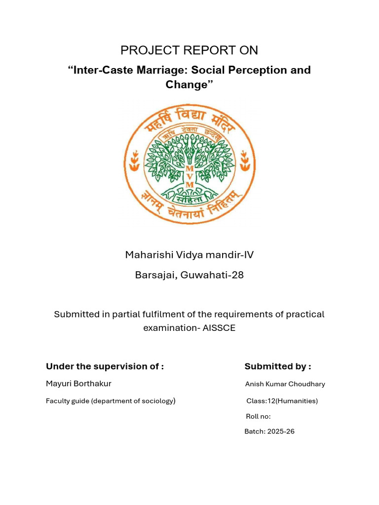 Sociology Project | PDF