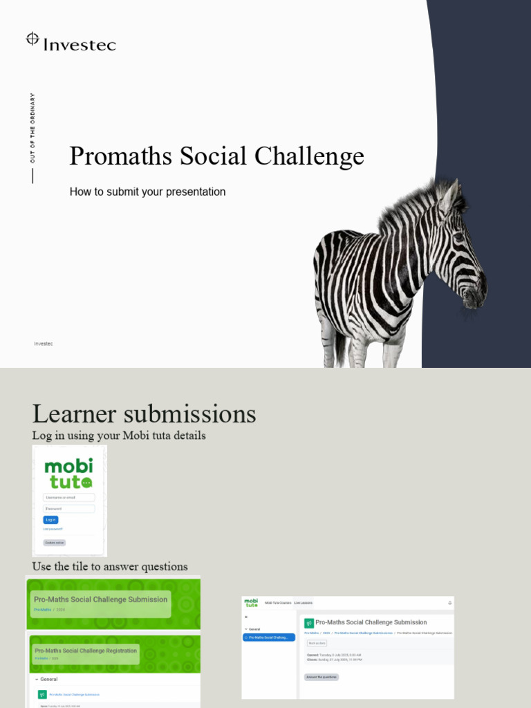 ProMaths Challenge Submission Guide | PDF