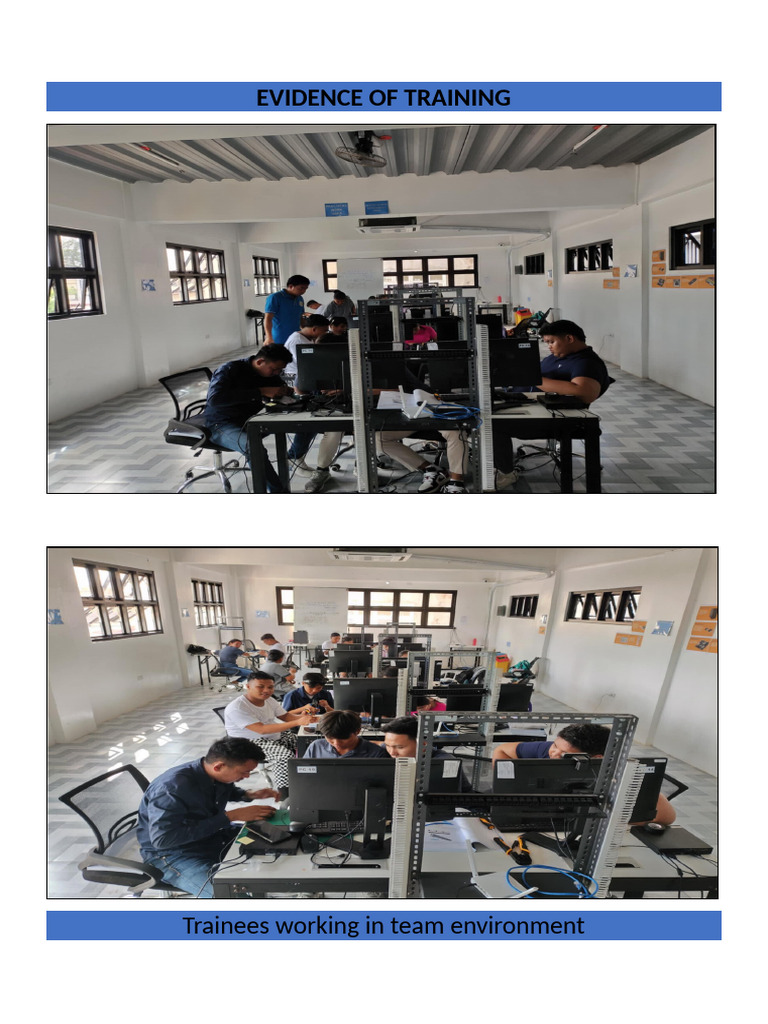 Evidence of Training-Css B2 | PDF