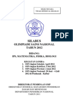 Download Silabus OSN 2012 by Sang Komando Biologi SN88850165 doc pdf