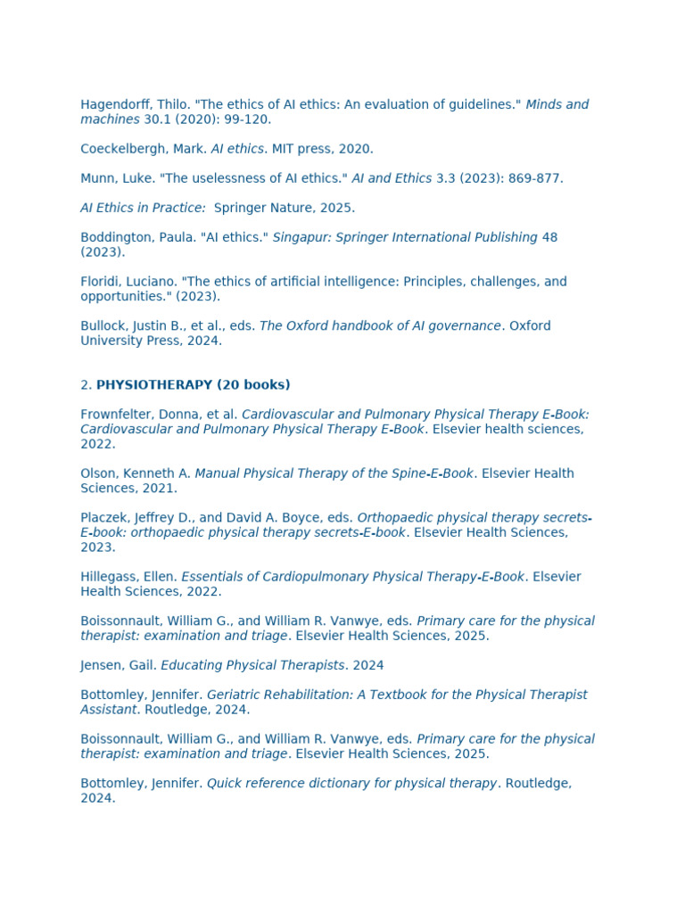 Comprehensive Guide to AI Ethics | PDF | Physical Therapy