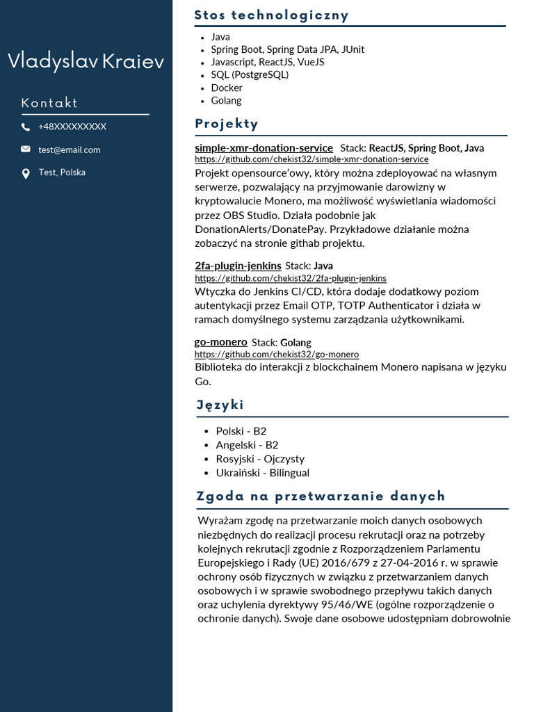 CV Redacted | PDF
