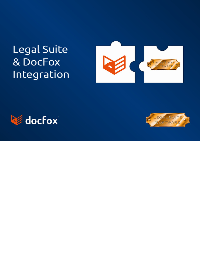 DocFox Integration for FICA Compliance | PDF | Computing | Software