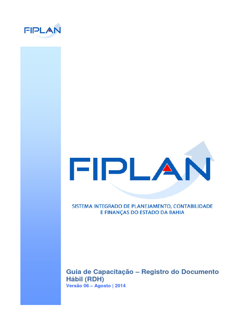 Capacitação em Registro de Documento Hábil | PDF | Crédito | Finanças e ...