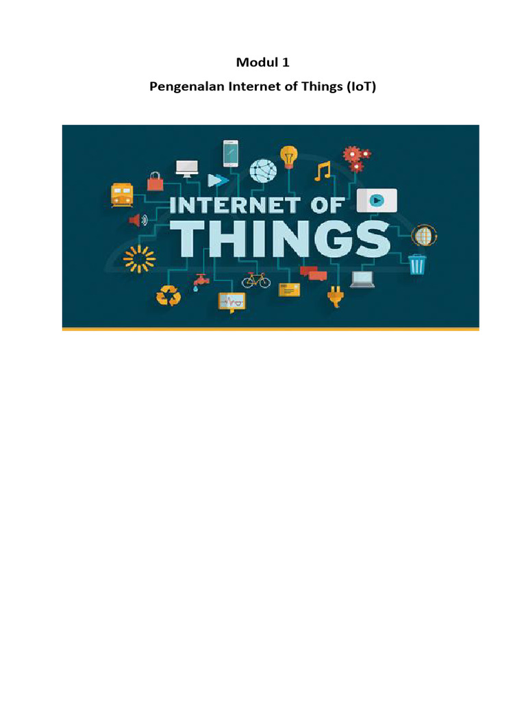Pengenalan Internet of Things (IoT) | PDF
