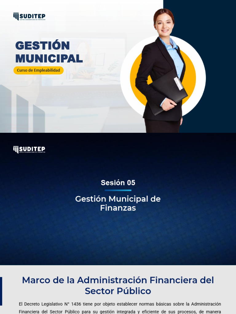Gestión Municipal de Finanzas Públicas | PDF | Presupuesto | Pagos