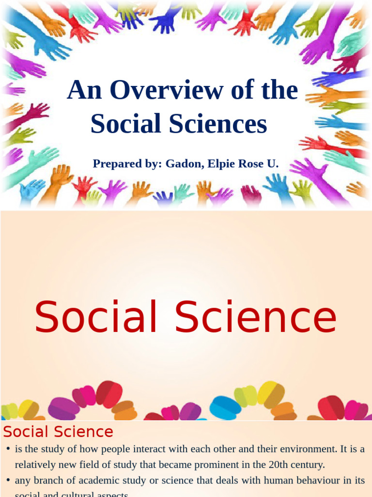 Overview of Social Science Disciplines | PDF | Social Sciences | Science