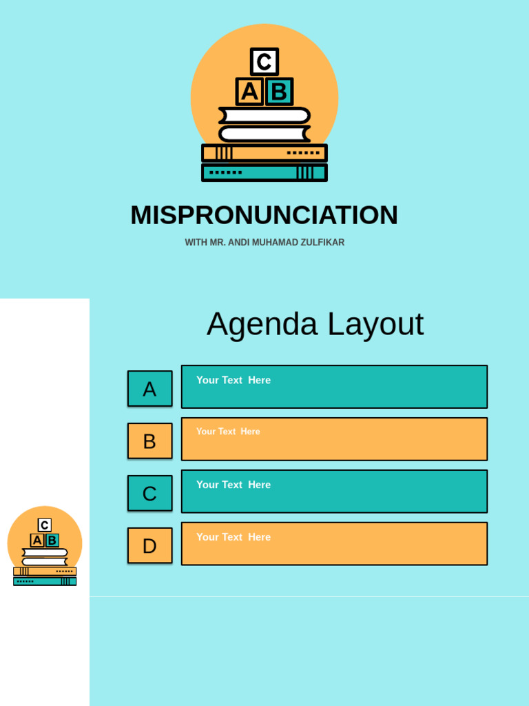 Alphabet Letter ABC Blocks On Books PowerPoint Templates | PDF