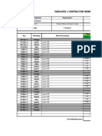 Employee Timesheet Project Report