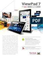 ViewPad 7 Datasheet Low Res English US