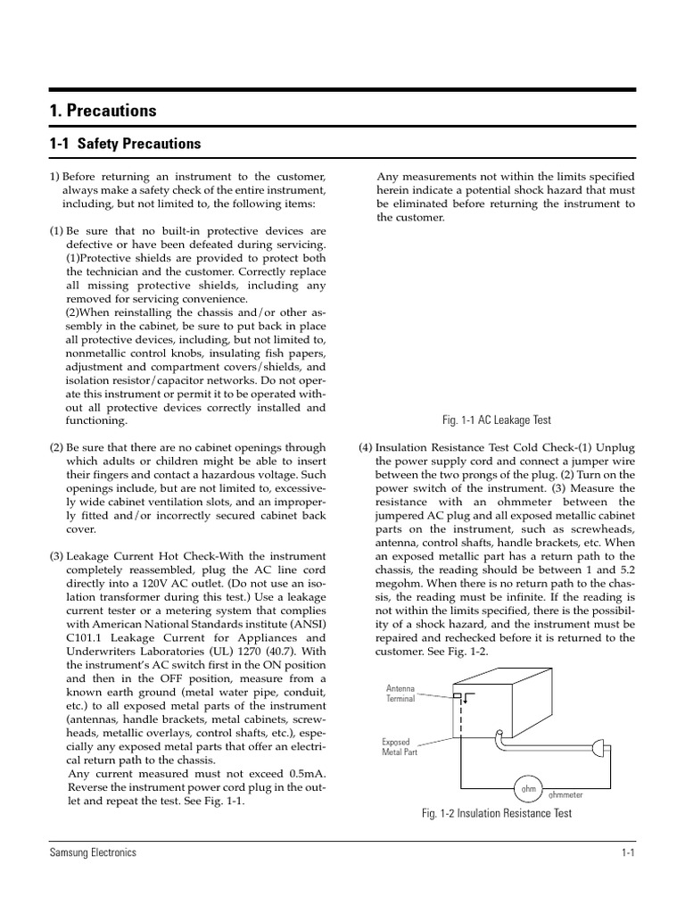 Precaution | PDF | Electrostatic Discharge | Electrical Connector