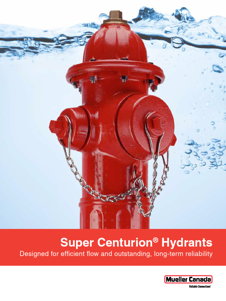 Super Centurion Hydrant BRCH Form10818 Web | PDF | Valve | Stainless Steel