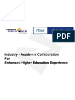 Industry - Academia Collaboration For Enhanced Higher Education Experience