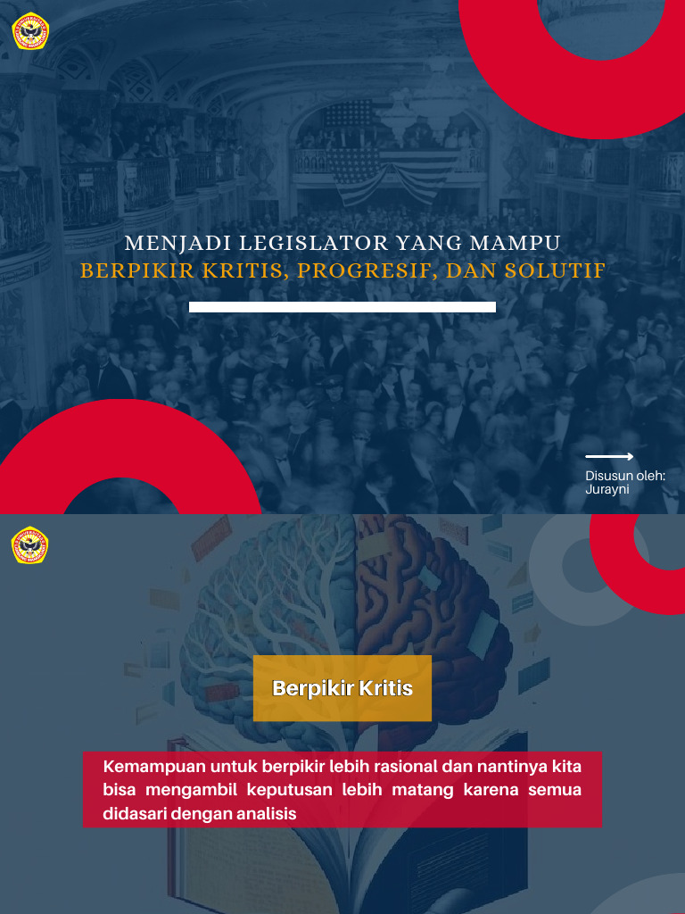 Legislator Progresif dan Solutif | PDF