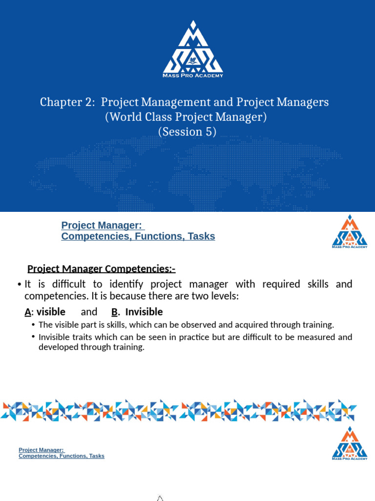 CHP 2 Project Management Project Manager (Session 5) 42466 2177 | PDF ...