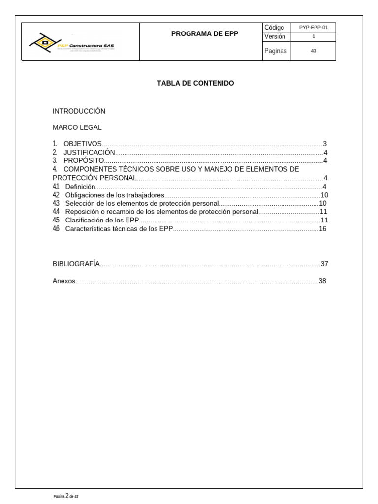 Programa de EPP: Uso y Mantenimiento | PDF | Lentes