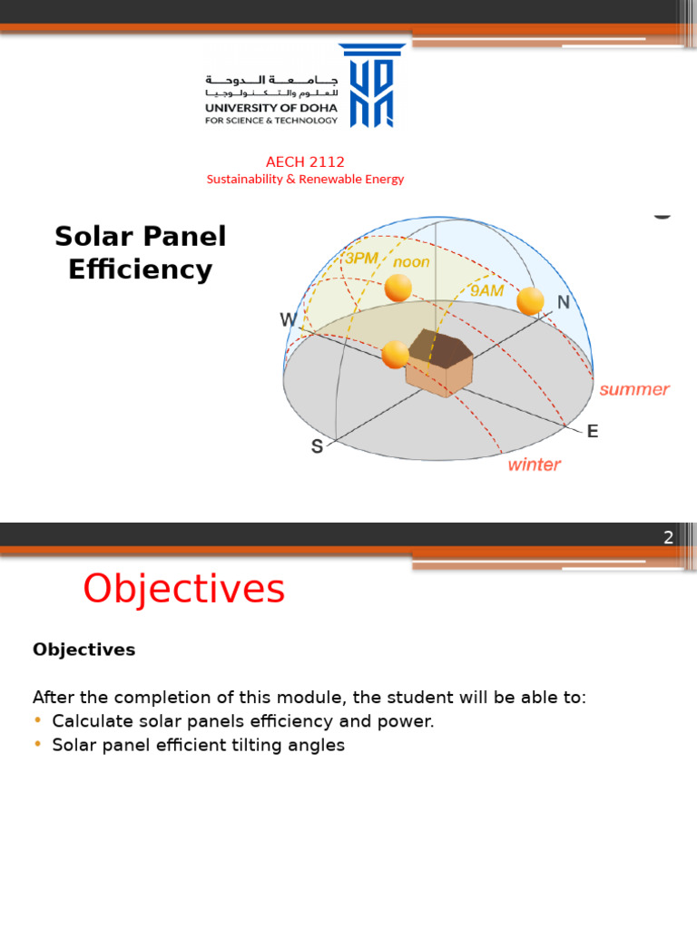 Solar Panel Efficiency Calculations | PDF | Photovoltaics | Solar Power