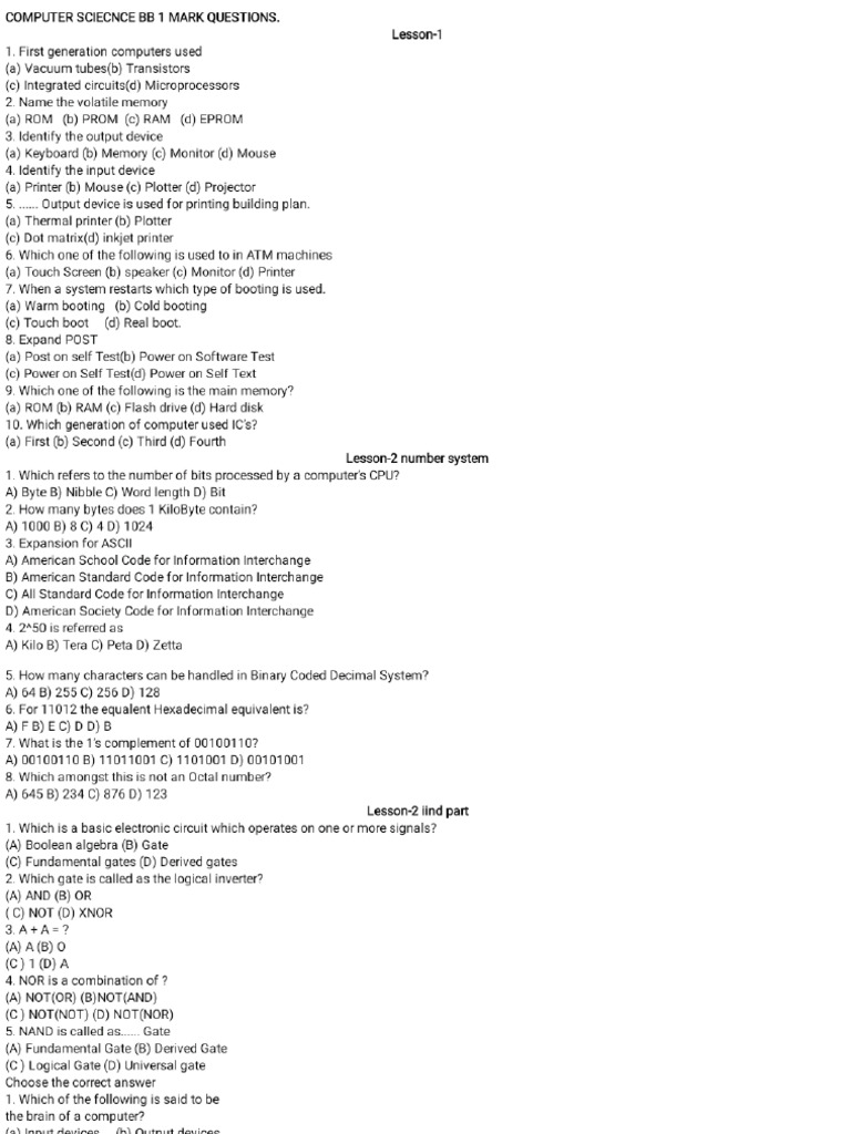 Computer | PDF